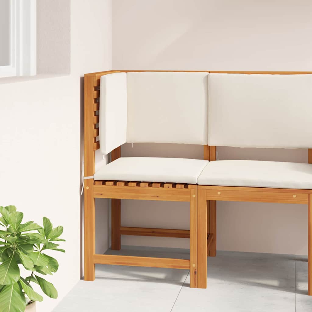 Garden Chair Brown 50 x 50 x 91cm Solid Acacia wood